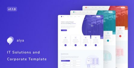 Alya - IT Solutions and Corporate Template - 23655977