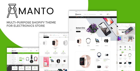 Amanto | Multi-Purpose Shopify Theme for Electronics Store – 25563765