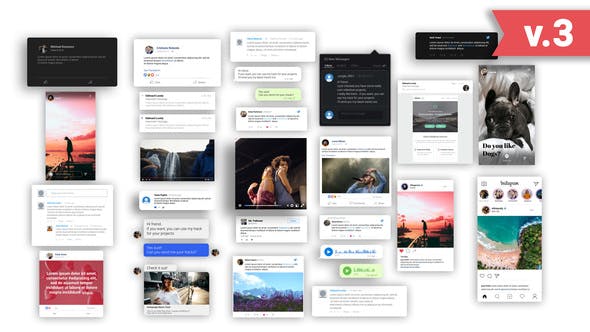 Animated Social Media Posts – 24567057