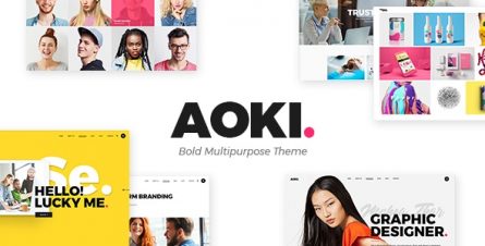 Aoki - Creative Design Agency Theme - 21010207
