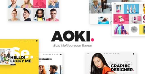 Aoki – Creative Design Agency Theme – 21010207
