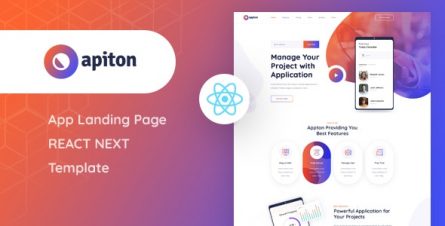 Apiton - React Next App Landing Page Template - 27771546