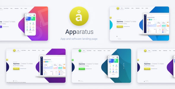 Apparatus | A Multi-Purpose One-Page Portfolio and App Landing Theme – 23065584