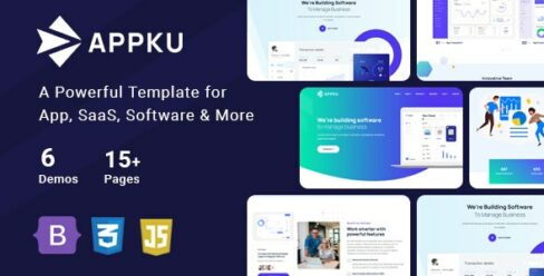 Appku – Software & SaaS Landing Page – 38416515