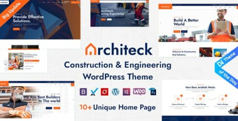 Architeck – Construction WordPress Theme – 27026518