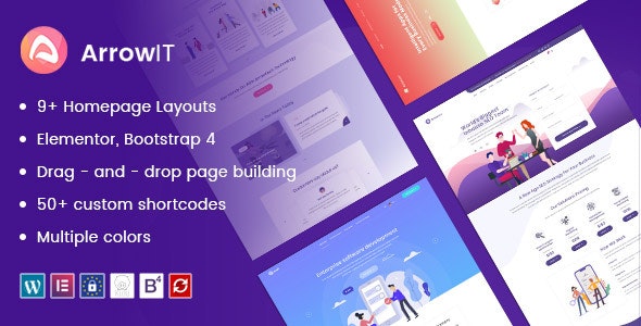 ArrowIT - Technology, Digital Transformation WordPress Theme - 24209861