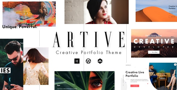 Artive – Creative Portfolio Theme – 25174370