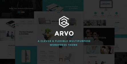 Arvo - A Clever & Flexible Multipurpose WordPress Theme - 17924641