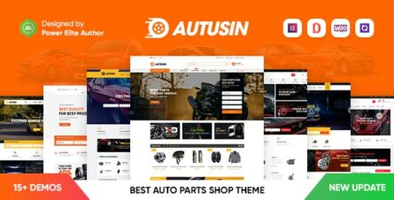 Autusin - Auto Parts & Car Accessories Shop Elementor WooCommerce WordPress Theme - 22681468