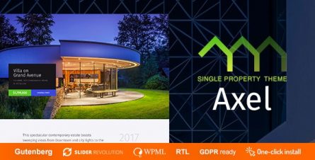 Axel - Single Property Real Estate Theme - 21388272