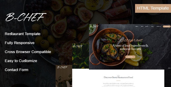 B-Chef – Restaurant HTML Template – 28195613