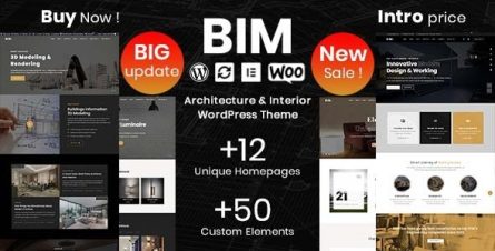 BIM - Architecture & Interior Design Elementor WordPress Theme - 26437882