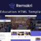 Education Course HTML Template