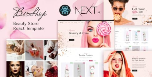 BeShop – Beauty eCommerce React Next JS Template – 35176550