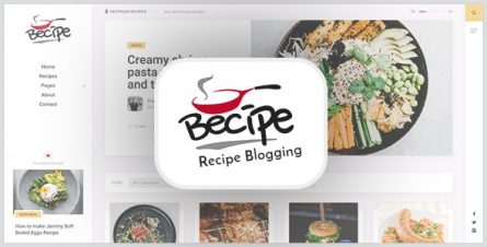 Becipe - Recipe Blogging WordPress Theme - 29029917
