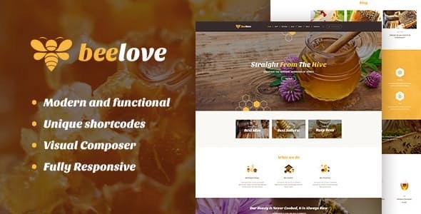 Beelove - Honey Production and Sweets Online Store WordPress Theme - 17026538