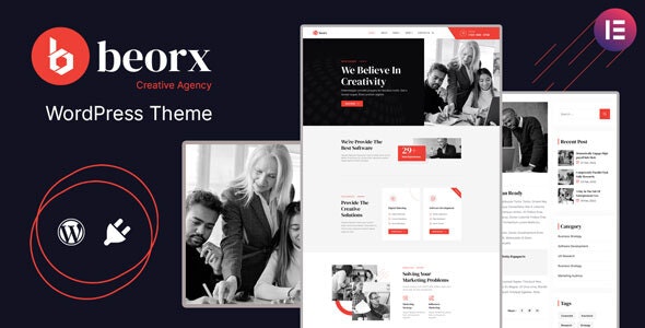 Beorx – Creative Agency WordPress Theme – 36476355