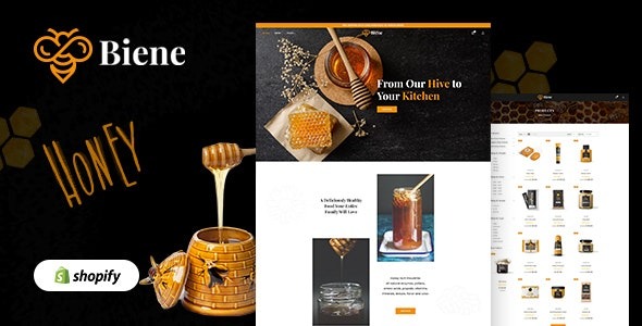 Biene – Honey, Food Shopify Store – 28848600