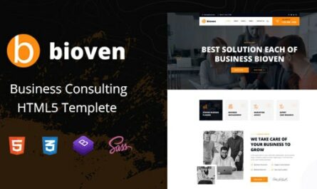 Bioven - Business Consulting HTML5 Template - 35915576