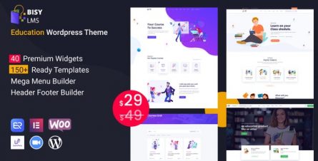 Bisy - Education WordPress Theme - 30445313