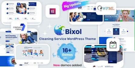 Bixol - Cleaning Services WordPress - 29344219