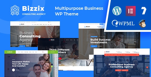Bizzix – Multipurpose Business WordPress Theme – 25361824
