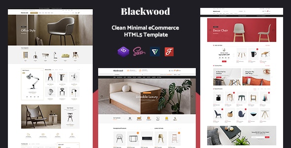 Blackwood – Clean Minimal eCommerce HTML5 Template – 36344029