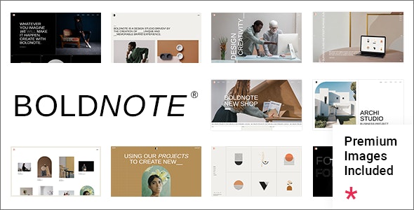 Boldnote – Portfolio and Agency Theme – 34126214