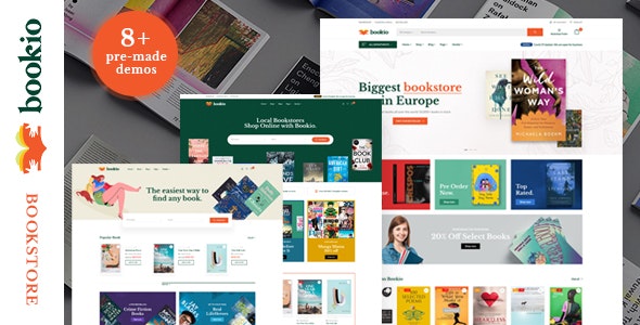Bookio – Book Store WooCommerce WordPress Theme – 33600163