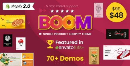 Boom - One Product Multipurpose Shopify Theme - 28166954