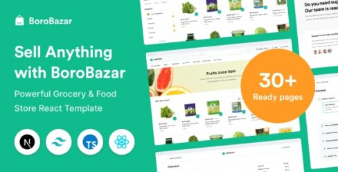 BoroBazar – React Ecommerce Template with Grocery & Food Store – 33584167