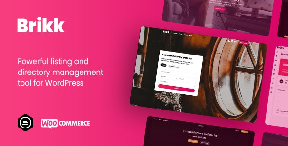 Brikk – Directory & Listing WordPress Theme – 29105129