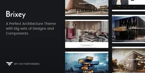 Brixey – Responsive Architecture WordPress Theme - 19949169