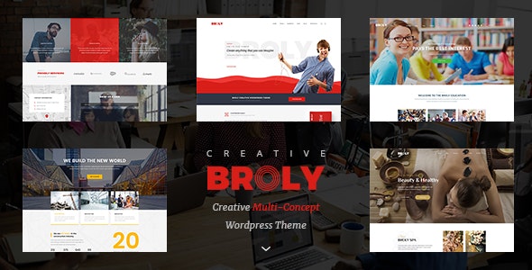 Broly - Creative Multi-Concept WordPress Theme - 17373855