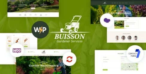 Buisson | Gardening & Landscaping Services WordPress Theme – 21148837