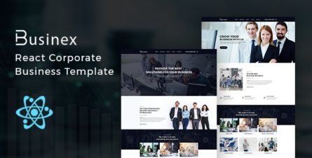Businex - React Corporate Business Template - 25804905