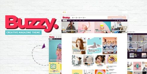 Buzzy – Creative Magazine Theme – 23594148