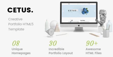 CETUS - Creative Portfolio HTML5 Template - 21995290