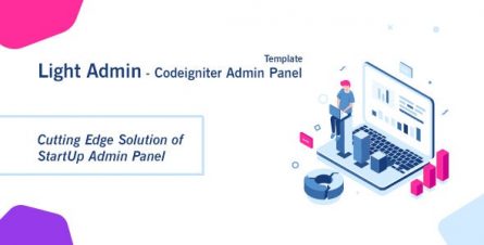 CI StartUp Admin Panel Template + Login Auth - 24125819