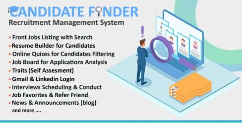 Candidate Finder – Recruitment Management System – 26033670