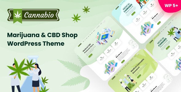 Cannabio – Marijuana and Cannabis WordPress Theme – 31520319