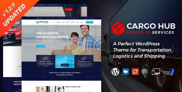 Cargo HUB – Transportation and Logistics WordPress Theme – 20531713