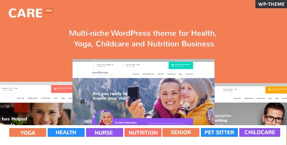 Care – Multi-Niche WordPress Theme for Small Business – 15860229