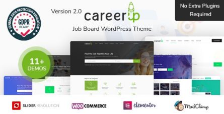 CareerUp - Job Board WordPress Theme - 24002090