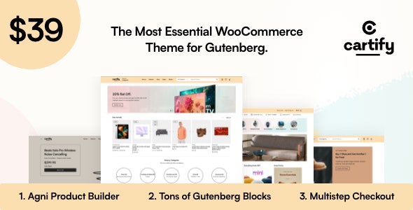 Cartify – WooCommerce Gutenberg WordPress Theme – 35299456