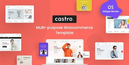 Castro - eCommerce HTML Template - 30318045