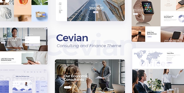 Cevian – Creative Agency and Startup Theme – 24259438