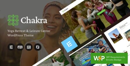 Chakra - Yoga Retreat & Leisure Center WordPress Theme - 36824929