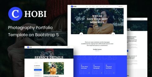 Chobi – Photography Portfolio Template HTML Version on Bootstrap 5 – 34333520