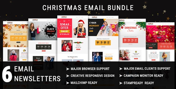 Christmas - Responsive Email Newsletter Template - 25088280